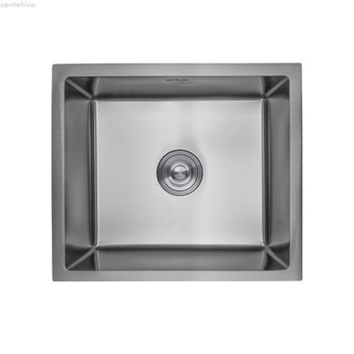 Кухонна мийка з нержавіючої сталі Kroner KRP PVD Schwarze-4843HM CV022792