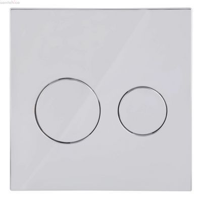 Инсталляция Qtap Nest UNI QT0233M370 с клавишей хром глянцевый + Унитаз подвесной Koller Pool Round 3.0 RN-0520-RQ3 с сиденьем Soft Close