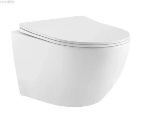 Інсталяція для унітазу Ravak FrameCore Direct RKUC3000003 + підвісний унітаз Ravak WC Concept Oval RimOFF RKUM000009 із сидінням Soft Close