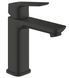 Змішувач для раковини Grohe Cubeo чорний матовий 1017572430 з донним клапаном