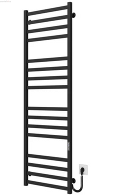 Полотенесушитель электрическая Deffi Avast 600x1600 черный матовый B.AV.160.60.16.E.B.R.2 правая