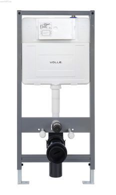 Інсталяція для унітазу Volle Maser Evo Sensor 2220.010305 з білою сенсорною клавішею