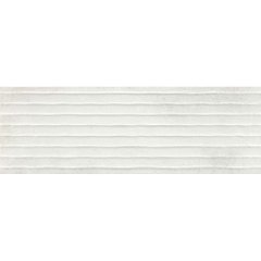 Плитка TESLA CODE SILVER RECT, матовая, структурированная, белая глина
