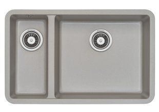 Кухонная мойка GRANADO Under top DOUBLE grey stone 3410