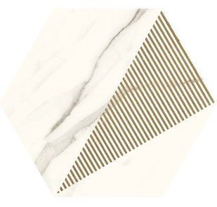Декор Ceramika Paradyz Calacatta Hexagon C 171x198 см