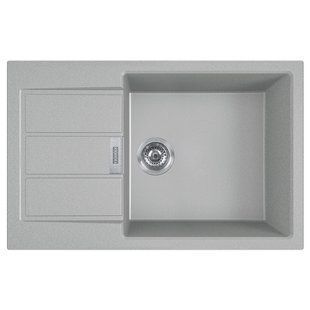 КУХОННА МИЙКА FRANKE SIRIUS 2.0 S2D 611-78 XL СІРИЙ 143.0621.339