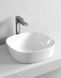 Умывальник керамический 42 см Artceram Ghost, white glossy (GHL001 01; 00)