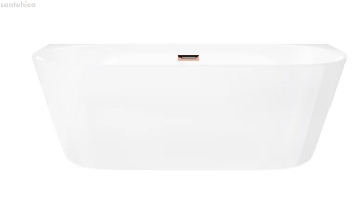 Ванна акриловая Corsan Mono 159x75 белый глянцевый E-029L