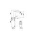 Смеситель для умывальника Seven Velvet Black (SE124118-2BM), Nobili