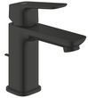 Смеситель для раковины Grohe Cubeo черный матовый 1016942430 с донным клапаном