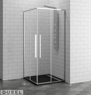 Душевая кабина Dusel DL194 Chrome 90x90