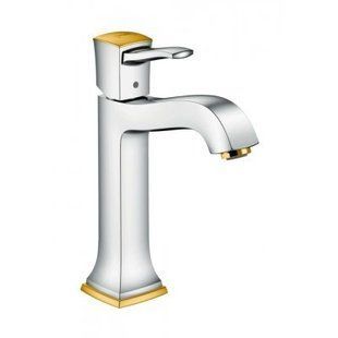 Hansgrohe Metropol Classic (цвет - хром/золото), с донным клапаном 31302090