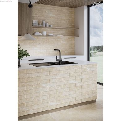 Плитка KAMIEN RAPID BEIGE, матова, структурована, клінкер