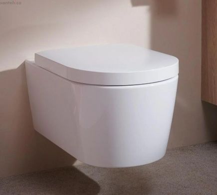 Инсталляция Hansgrohe iFrame Universal 01022180 с клавишей Original Q черный матовый + Унитаз подвесной Hansgrohe EluPura S AquaFall Flush 60193450 с сиденьям Soft Close