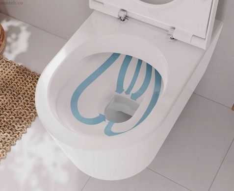 Инсталляция Hansgrohe iFrame Universal 01022180 с клавишей Original Q черный матовый + Унитаз подвесной Hansgrohe EluPura S AquaFall Flush 60193450 с сиденьям Soft Close
