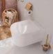 Инсталляция Hansgrohe iFrame Universal 01022180 с клавишей Original Q черный матовый + Унитаз подвесной Hansgrohe EluPura S AquaFall Flush 60193450 с сиденьям Soft Close