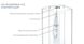 Душова кабіна Ido SHOWERAMA 10-5 Comfort  п`ятикутна 90х90, профіль білий, прозоре скло/матове скло 558.113.00.1