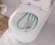 Инсталляция Hansgrohe iFrame Universal 01022180 с клавишей Original Q черный матовый + Унитаз подвесной Hansgrohe EluPura S AquaFall Flush 60193450 с сиденьям Soft Close
