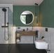Инсталляция Hansgrohe iFrame Universal 01022180 с клавишей Original Q черный матовый + Унитаз подвесной Hansgrohe EluPura S AquaFall Flush 60193450 с сиденьям Soft Close