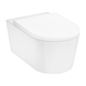 Инсталляция Hansgrohe iFrame Universal 01022180 с клавишей Original Q черный матовый + Унитаз подвесной Hansgrohe EluPura S AquaFall Flush 60193450 с сиденьям Soft Close